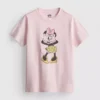 Disney Minnie Mouse-T-shirt i bomuld med grafisk print