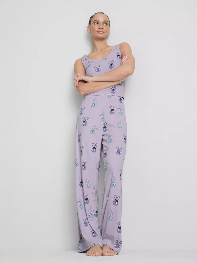 Disney Pixars A Bug’s Life pyjamasser med ribbet tanktop