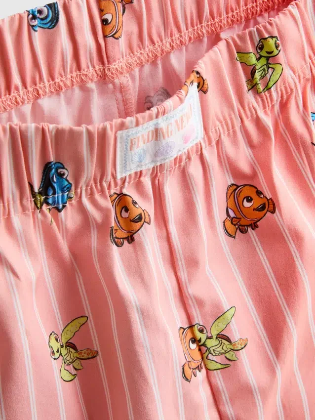 Disney Pixars Finding Nemo-pyjamasser i bomuld med korte ben