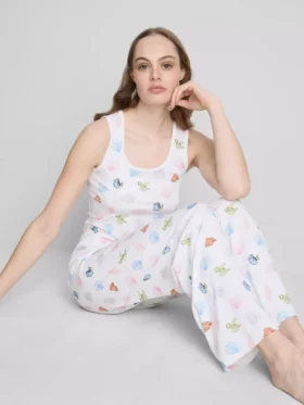 Disney Pixars Finding Nemo-pyjamasser med grafisk cami i bomuldsrigt stof