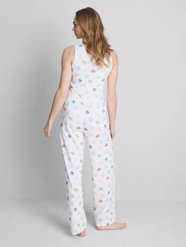 Disney Pixars Finding Nemo-pyjamasser med grafisk cami i bomuldsrigt stof