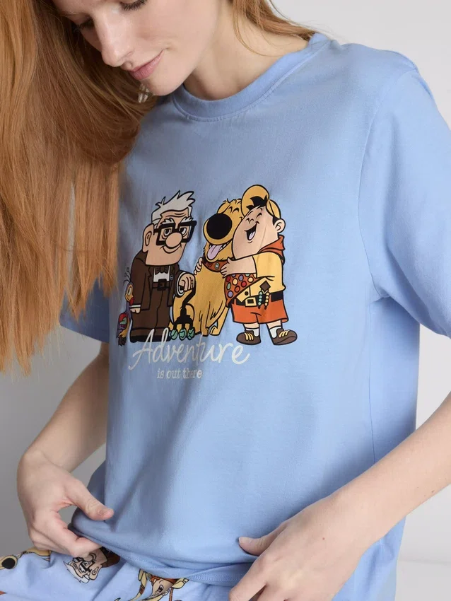 Disney Pixars Up-pyjamasser i bomuld med print