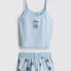 Disney-pyjamasser med grafisk print og cami-top med motiv fra Find Nemo