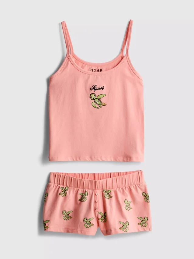 Disney-pyjamasser med grafisk print og cami-top med motiv fra Find Nemo