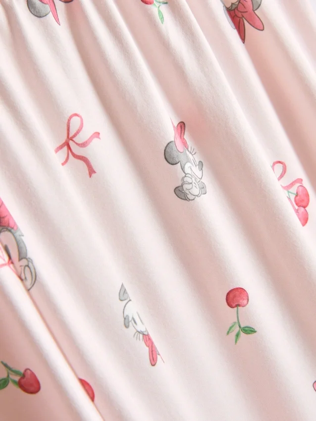 Disney-pyjamasser med Minnie Mouse-motiv i boyfriend-stil