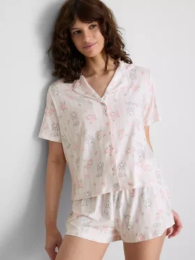 Disney’s Aristocats Marie kort pyjamasser i boyfriend-stil
