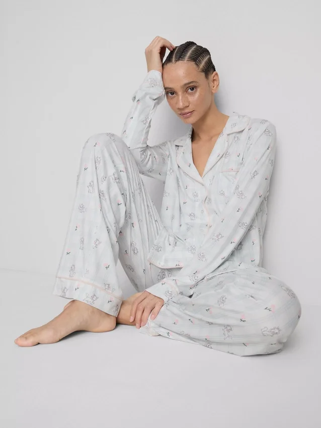 Disney's Aristocats Marie-pyjamasser i boyfriend-stil