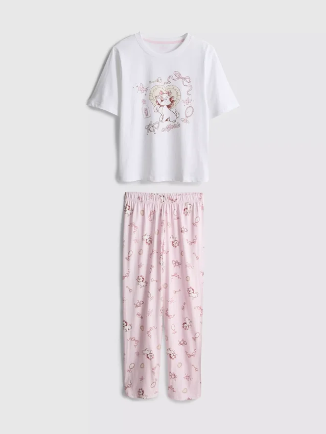 Disney's Aristocats Marie-pyjamasser med grafisk print