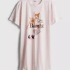 Disney's Bambi-nattøj med grafisk print