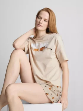 Disney’s Ice Age pyjamasser i bomuld med grafisk print