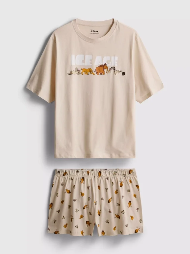 Disney's Ice Age pyjamasser i bomuld med grafisk print