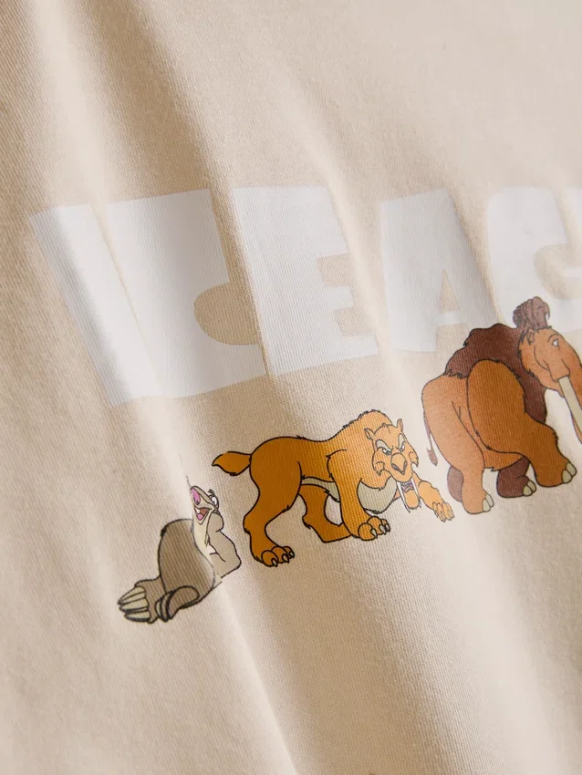 Disney's Ice Age pyjamasser i bomuld med grafisk print