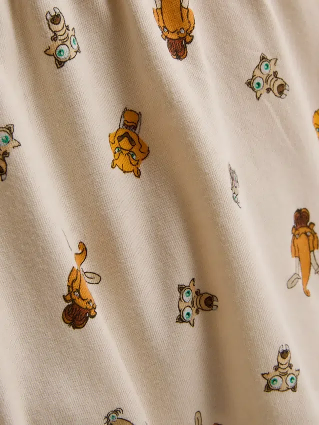 Disney's Ice Age pyjamasser i bomuld med grafisk print