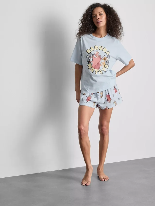 Disney's Løvernes Konge Hakuna Matata-pyjamasser med grafisk print