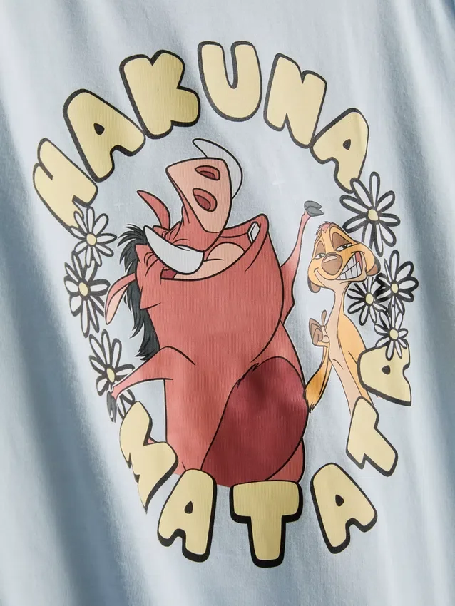 Disney's Løvernes Konge Hakuna Matata-pyjamasser med grafisk print
