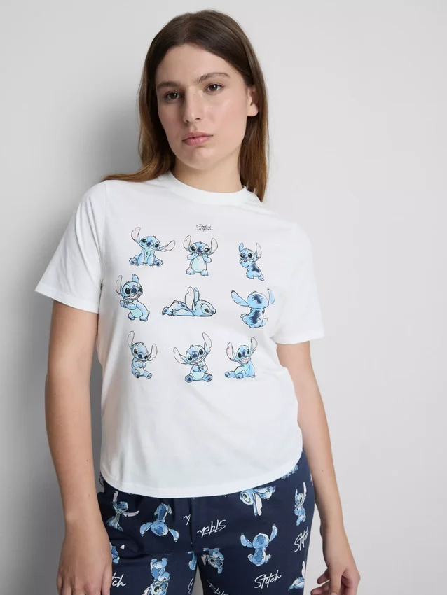 Disney's Stitch T-shirt-pyjamasser