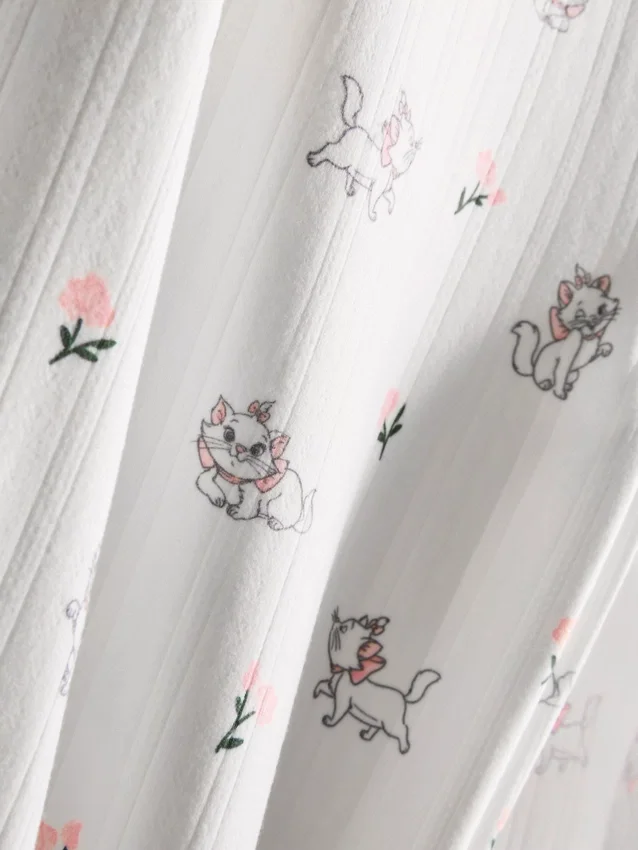 Disneys "Aristocats" Marie-pyjamasbukser med ribkant