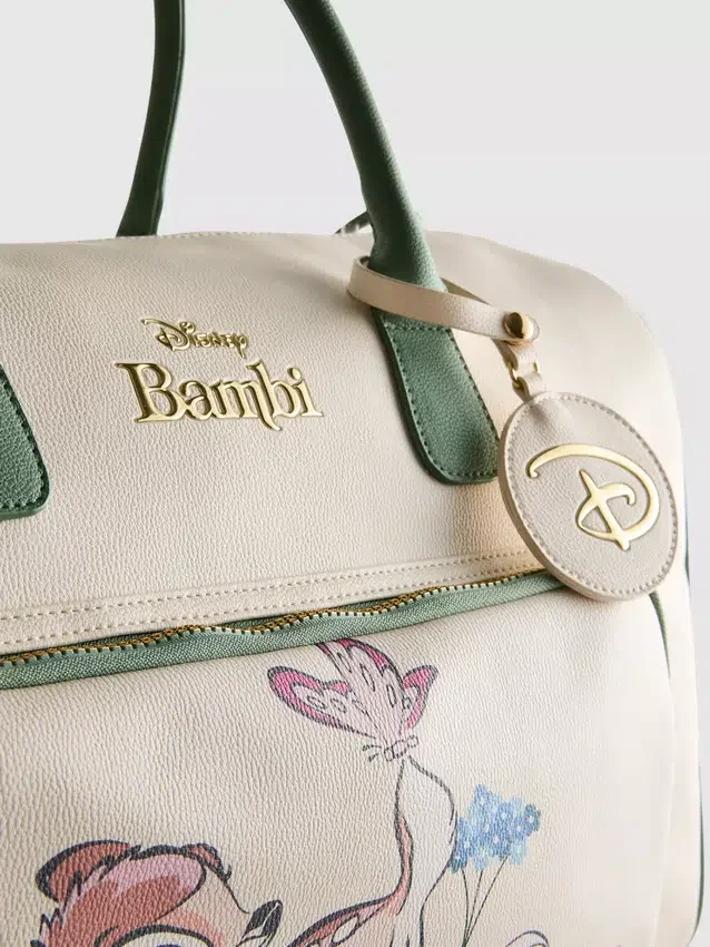 Disneys Bambi-weekendtaske i imiteret læder