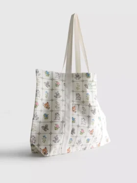 Disneys Bambi XL-taske i bomuldscanvas