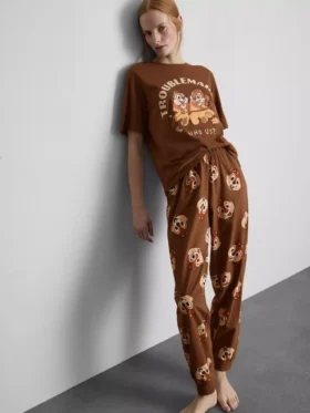 Disneys Chip og Dale-pyjamasser i bomuld