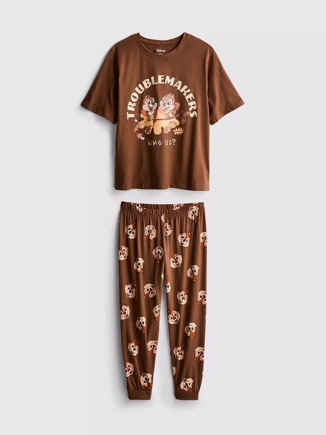 Disneys Chip og Dale-pyjamasser i bomuld
