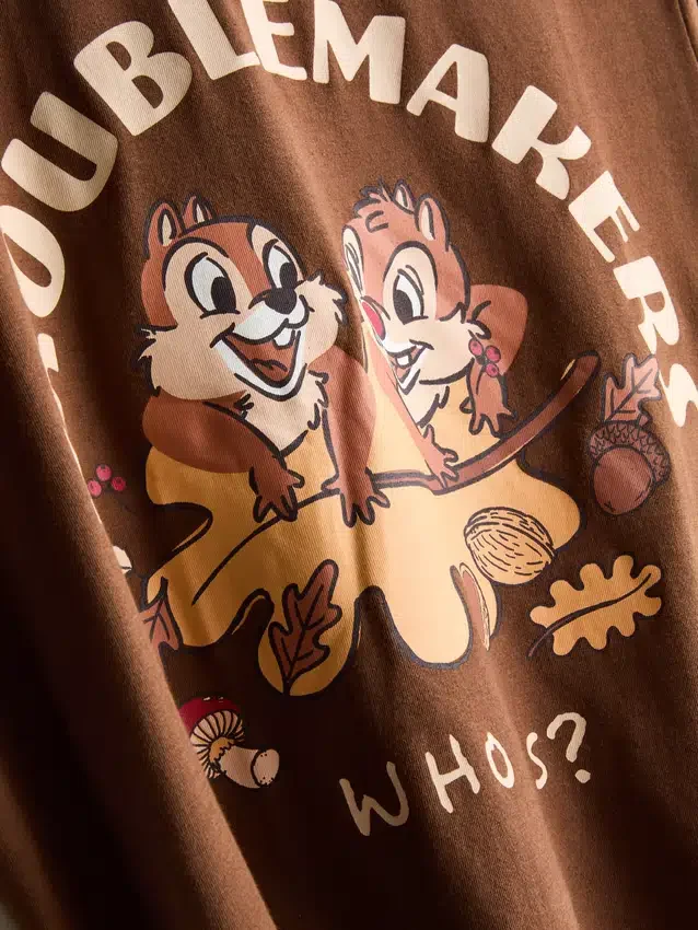 Disneys Chip og Dale-pyjamasser i bomuld