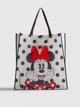 Disneys genanvendelige indkøbspose med Minnie Mouse