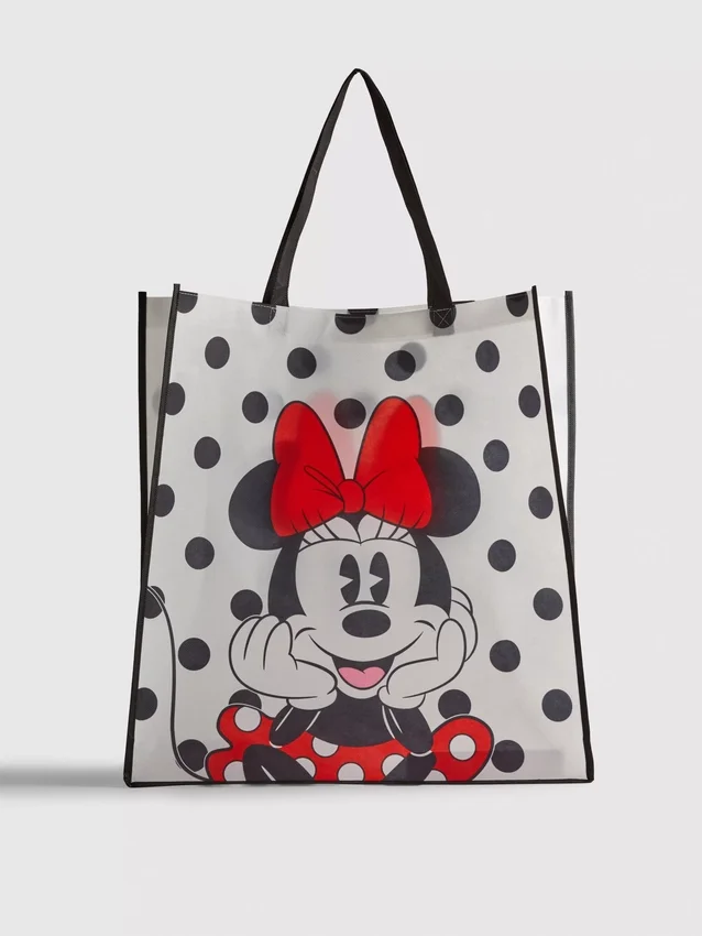 Disneys genanvendelige indkøbspose med Minnie Mouse