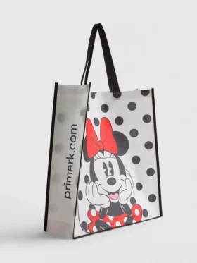 Disneys genanvendelige indkøbspose med Minnie Mouse