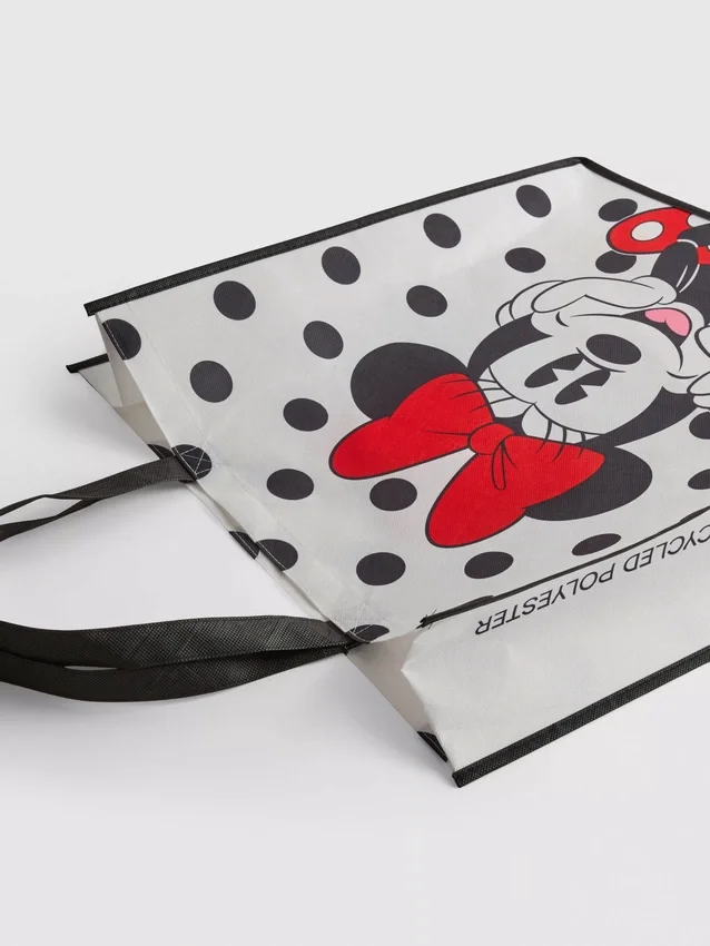Disneys genanvendelige indkøbspose med Minnie Mouse
