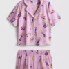 Disneys Lizzie McGuire-pyjamasser med boyfriend-shorts
