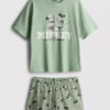 Disneys Mickey & Minnie Mouse-pyjamasser med korte bukser