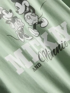 Disneys Mickey & Minnie Mouse-pyjamasser med korte bukser
