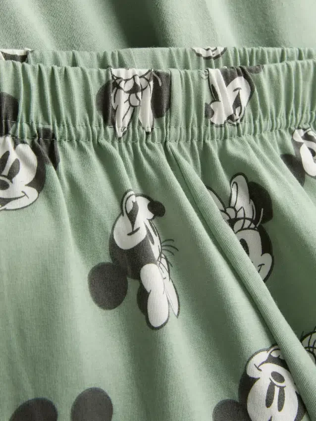 Disneys Mickey & Minnie Mouse-pyjamasser med korte bukser