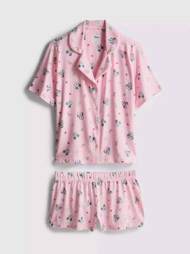 Disneys Mickey Mouse-pyjamasser i boyfriend-stil