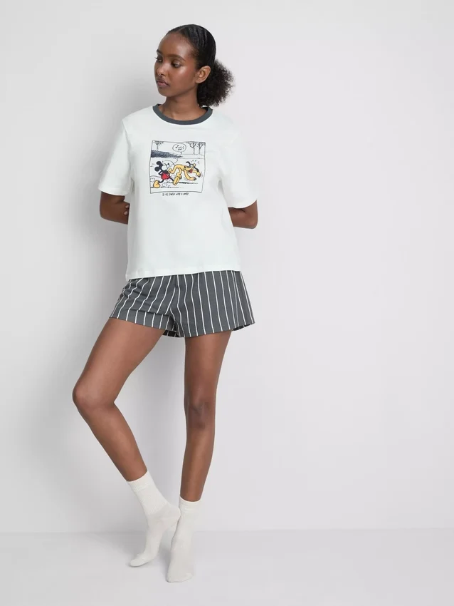 Disneys Mickey Mouse-pyjamasser med grafisk print