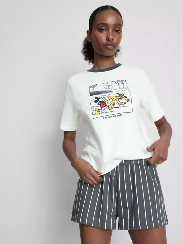 Disneys Mickey Mouse-pyjamasser med grafisk print