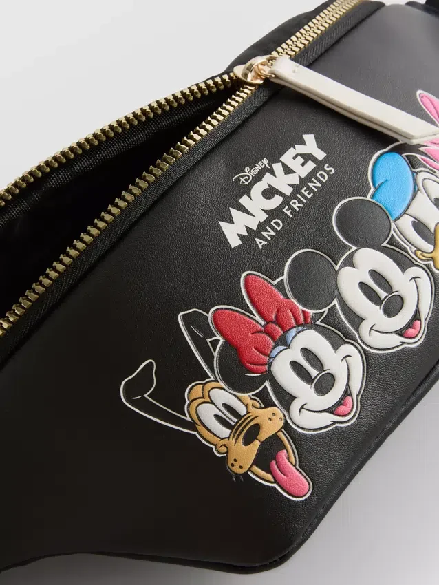 Disneys Mickey og venner-bæltetaske i imiteret læder