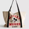 Disneys Mickey og venner XL-canvas-taske med grafisk print