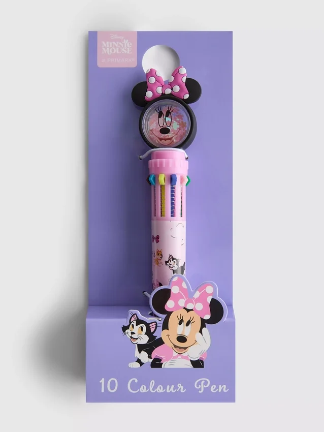 Disneys Minnie Mouse-pen med 10 farver