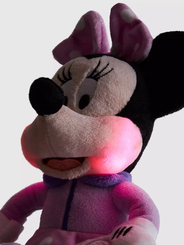 Disneys Minnie Mouse-plysdyr med lys