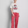 Disneys Minnie Mouse-pyjamasser i bomuld med grafisk print
