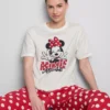 Disneys Minnie Mouse-pyjamasser i bomuld med grafisk print