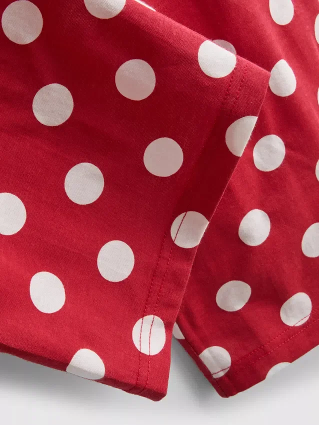 Disneys Minnie Mouse-pyjamasser i bomuld med grafisk print
