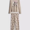 Disneys Minnie Mouse-pyjamasser i bomuld med print