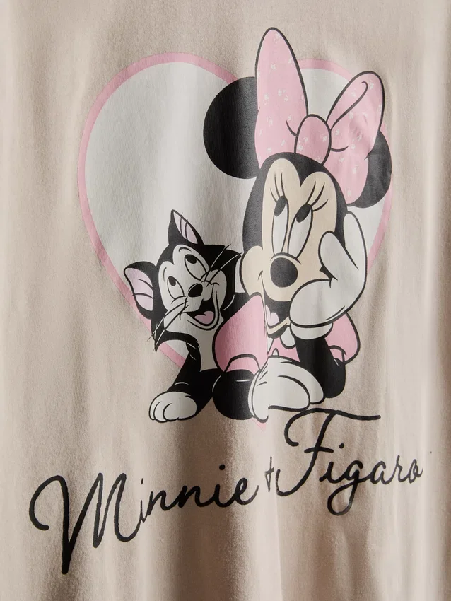 Disneys Minnie Mouse-pyjamasser i bomuld med print