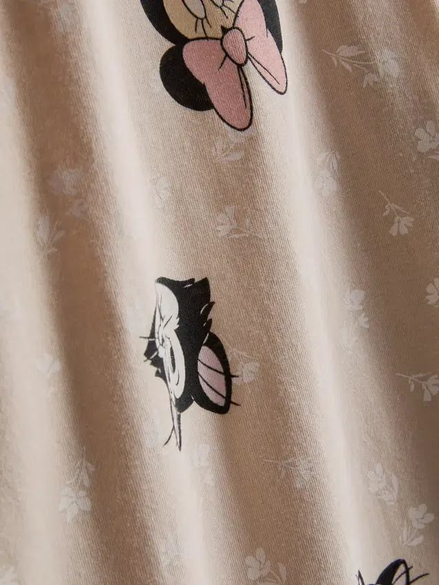Disneys Minnie Mouse-pyjamasser i bomuld med print