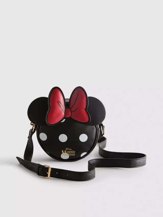 Disneys Minnie Mouse-rund skuldertaske