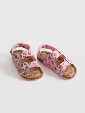 Disneys Minnie Mouse-sandaler med dobbelt spænde og hælrem