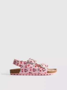 Disneys Minnie Mouse-sandaler med dobbelt spænde og hælrem